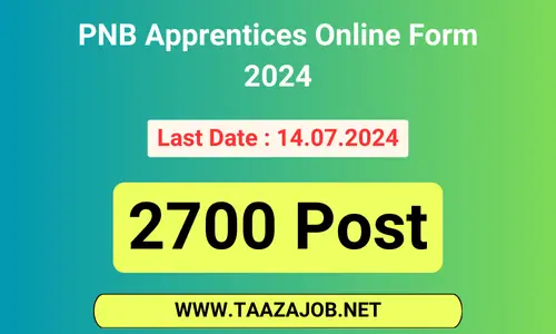 PNB Apprentices Online Form 2024